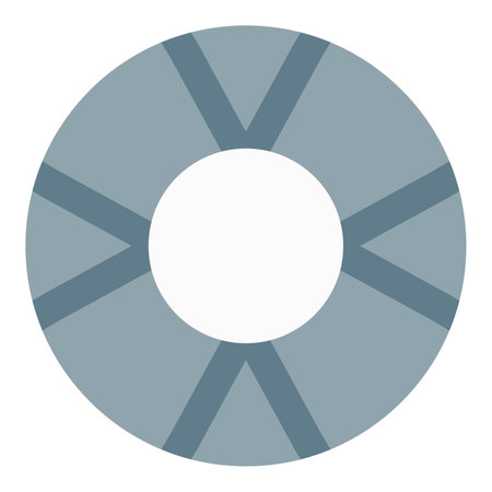 Durable rubber tire for smooth vehicle travel.のイラスト素材