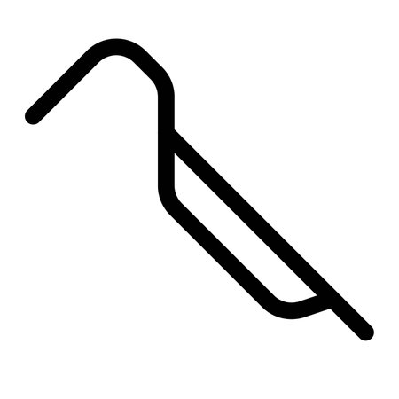 Crowbar, tool for prying and clearing obstructions.のイラスト素材