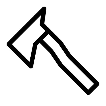 Sharp-edged tool used for cutting.のイラスト素材