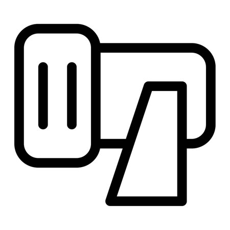 Loud warning device for emergencies or signaling.のイラスト素材