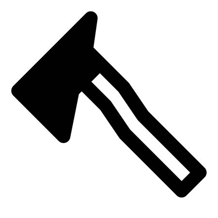 Sharp-edged tool used for cutting.のイラスト素材