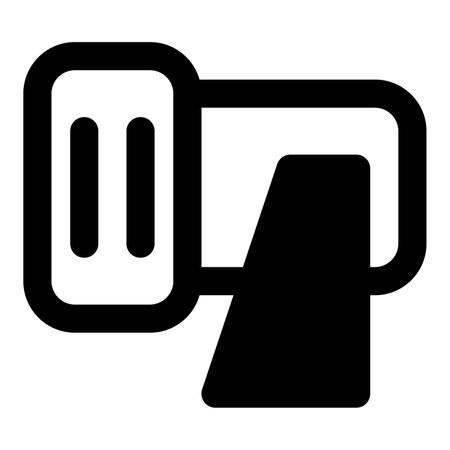 Loud warning device for emergencies or signaling.のイラスト素材