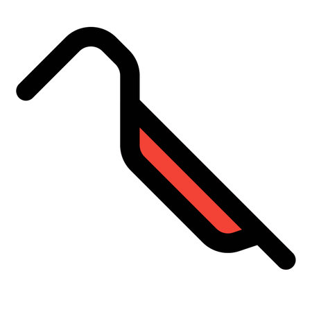 Crowbar, tool for prying and clearing obstructions.のイラスト素材