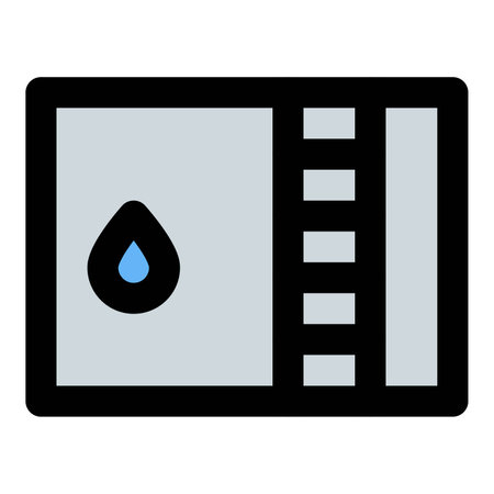 Water deposit designed for water storage.のイラスト素材