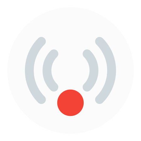 Alerts on detecting smoke for fire safety.のイラスト素材