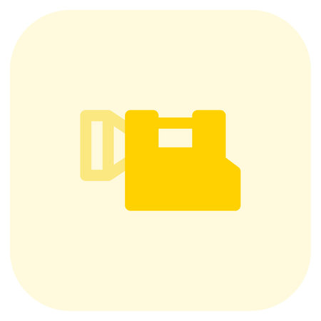 Flashlight for firefighters in emergency situations.のイラスト素材