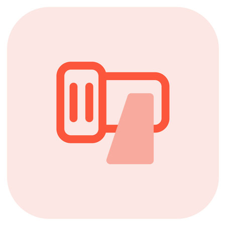 Loud warning device for emergencies or signaling.のイラスト素材