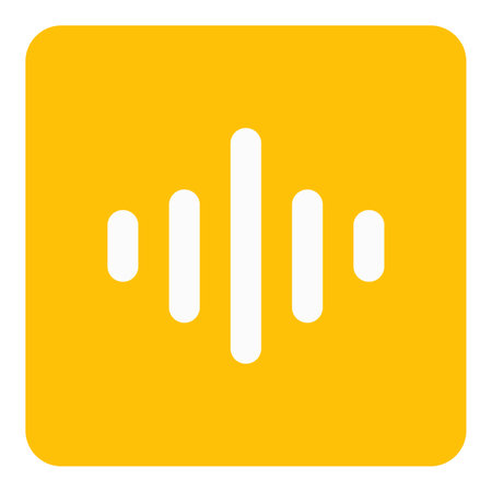Audio waveform representation of sound frequencies.のイラスト素材