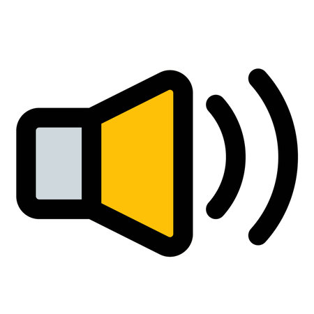Device currently producing audio output.のイラスト素材