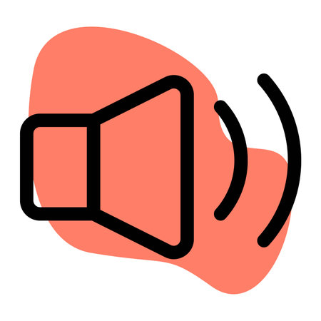 Device currently producing audio output.のイラスト素材