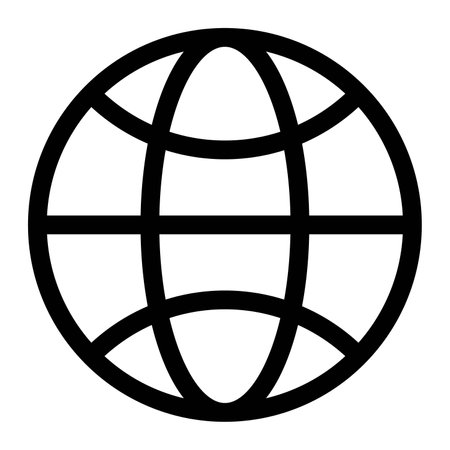 Transmission of radio waves on worldwide scale.のイラスト素材