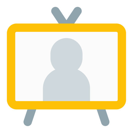User currently broadcasting live content.のイラスト素材