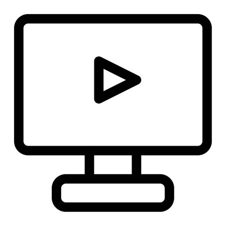 Visuals being played on the desktop.のイラスト素材