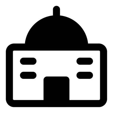 Radio station utilized for global broadcast of content.のイラスト素材