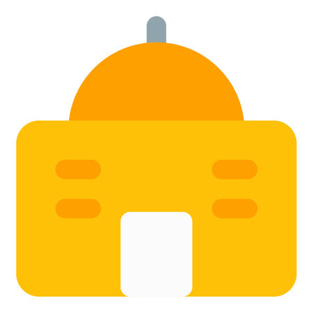 Radio station utilized for global broadcast of content.のイラスト素材