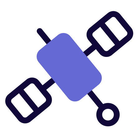 Rotating device for broadcast signal transmission.のイラスト素材