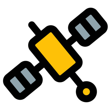 Rotating device for broadcast signal transmission.のイラスト素材