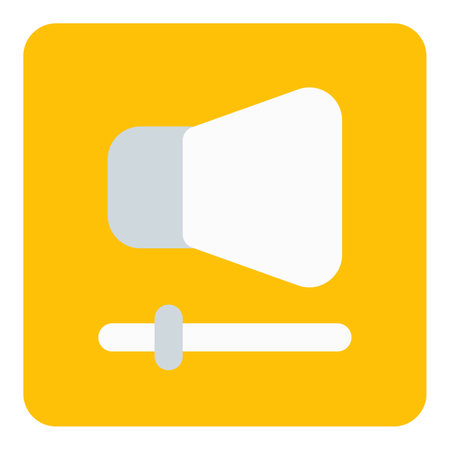 Volume button used for adjusting audio.のイラスト素材