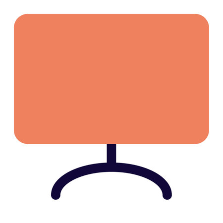 Broadcasting or streaming videos on television.のイラスト素材
