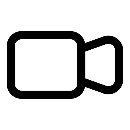Video camera, device for recording visuals.のイラスト素材