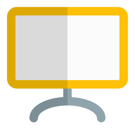 Broadcasting or streaming videos on television.のイラスト素材