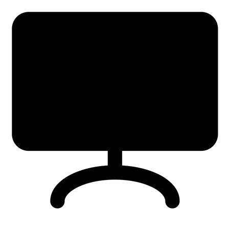 Broadcasting or streaming videos on television.のイラスト素材