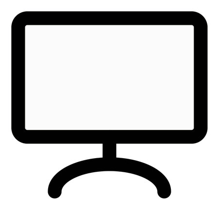 Broadcasting or streaming videos on television.のイラスト素材