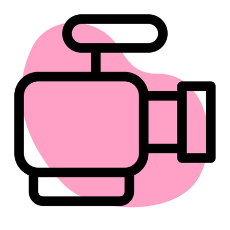Capturing moments with moving visual recording.のイラスト素材