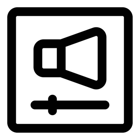 Volume button used for adjusting audio.のイラスト素材