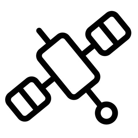 Rotating device for broadcast signal transmission.のイラスト素材