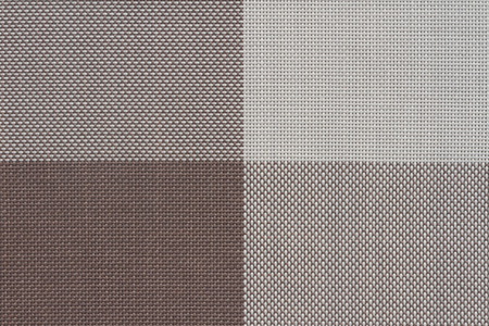 plastic woven fabric samples, texture backgroundの写真素材