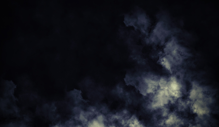 Abstract smoke mist fog on a black background. Texture. Design element