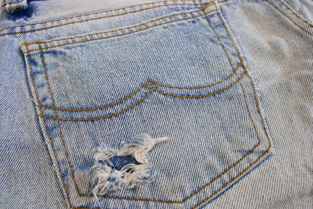 Jeans pocketの写真素材