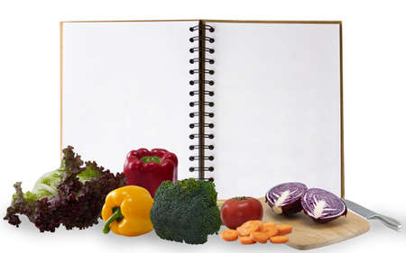 Recipe book の写真素材