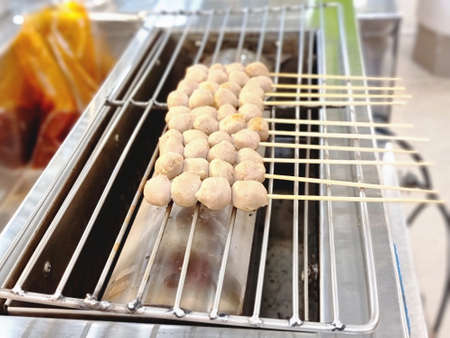Thai snacks It is a common food. Eat with a variety of dipping sauces.の写真素材
