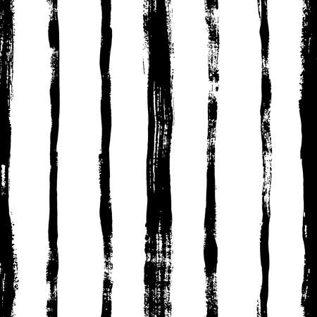 Bold and thin vertical line brush strokes.のイラスト素材