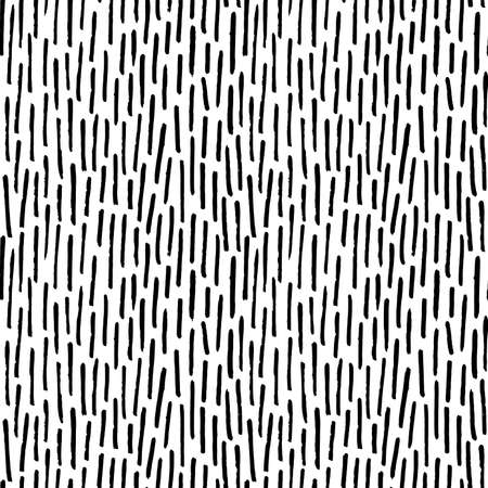 Black thin vertical dashes vector seamless patternのイラスト素材