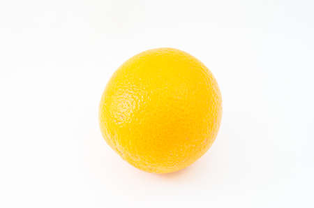 orange in white background and isolatedの写真素材