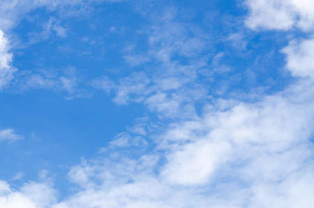 Blue sky and clouds.blue sky for backgroundの写真素材
