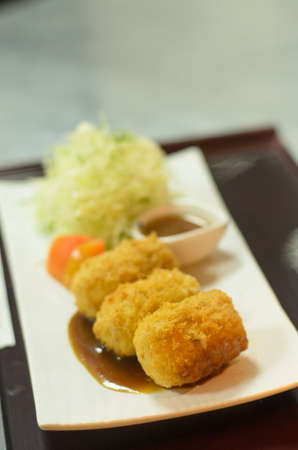 Croquette friedの写真素材