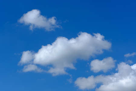 Blue sky and cloudsの写真素材