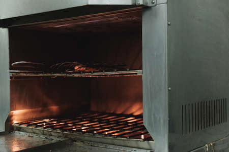 Gas stove for grill food