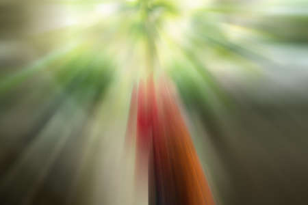 Abstract green and red colorの写真素材