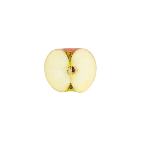 Apple in the white background isolatedの写真素材