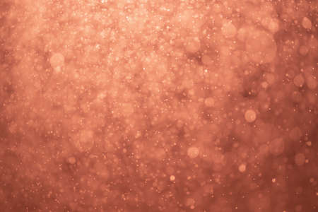 Orange color background of light defocus.bokeh small