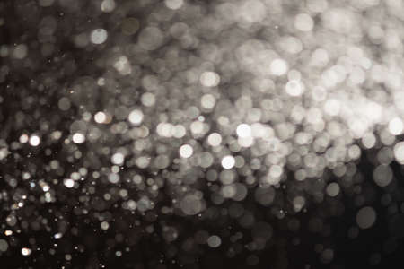 Glitter bokeh of light background.Abstract blurred lightの写真素材