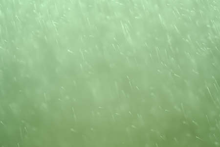 Green glitter bokeh of light background.Abstract blurred lightの写真素材