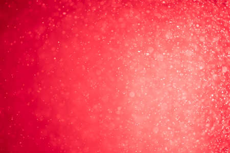 Red glitter bokeh of light.Abstract blurred light