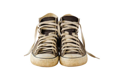 Old shoesの写真素材