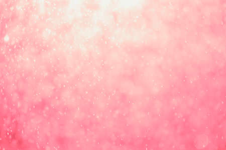 Glitter bokeh of light pink background.Abstract blurred lightの写真素材